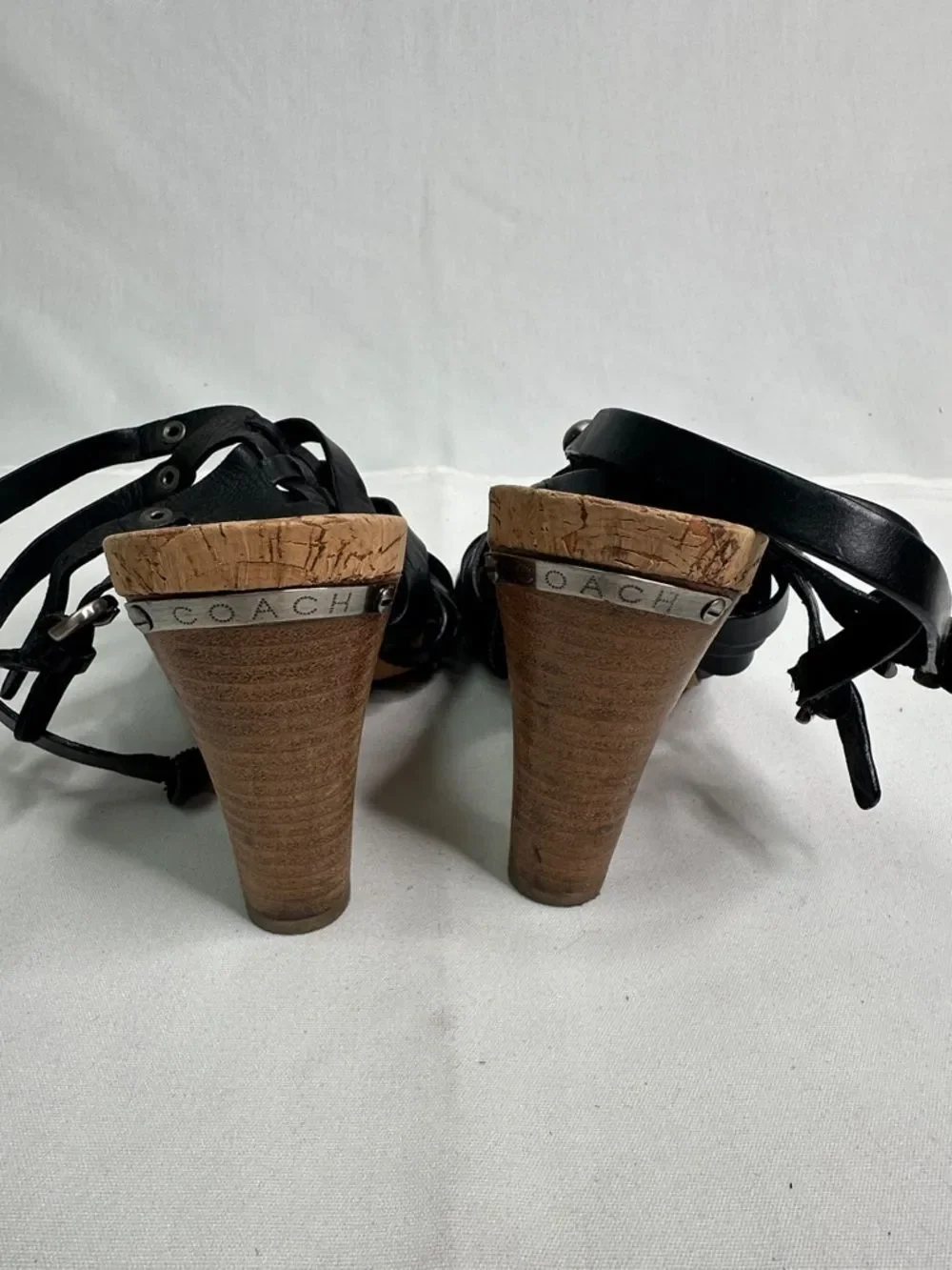 Coach woven leather